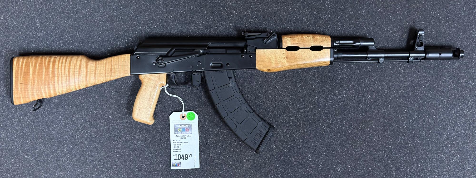 K3R0022937 KALASHNIKOV KR103 762X39 US | 10009159